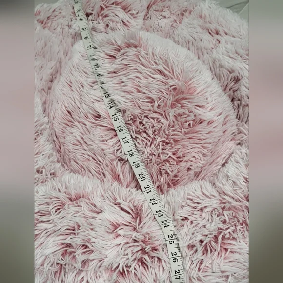 Western Home NWOT Pink Tie Dye 27in Medium Size Donut Pet Bed Up To 35lbs - Picture 5 of 9